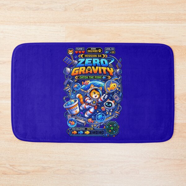 Item preview, Cat Astronaut Mission 04 – Zero Gravity designed and sold by BYVOK.