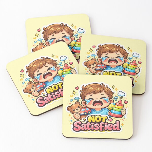 Item preview, Not Satisfied designed and sold by DesignPrePress.