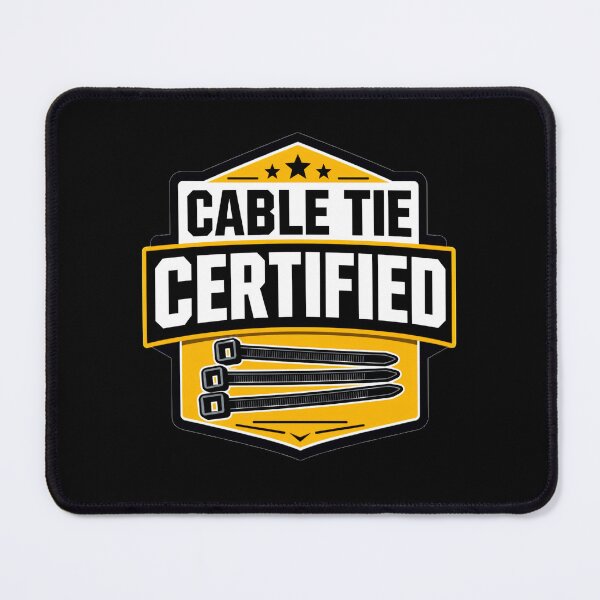 Item preview, Cable Tie Certified, Funny Tradie, Mechanic DIY Gift designed and sold by headpossum.