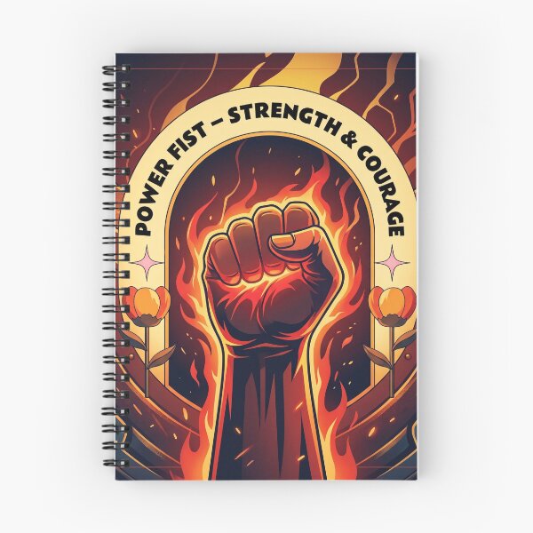 Item preview, Power Fist – Strength & Courage designed and sold by hppkoala_am.