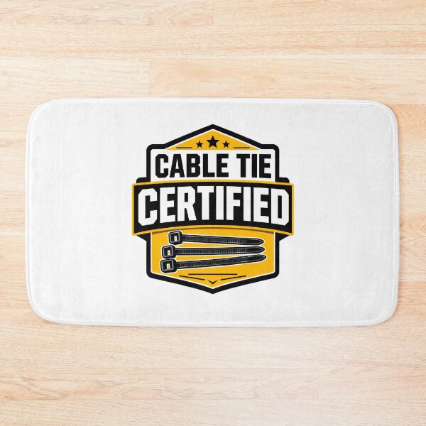 Item preview, Cable Tie Certified, Funny Tradie, Mechanic DIY Gift designed and sold by headpossum.