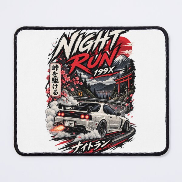 Item preview, Night Run 199X – Japanese Mountain Ride designed and sold by BYVOK.