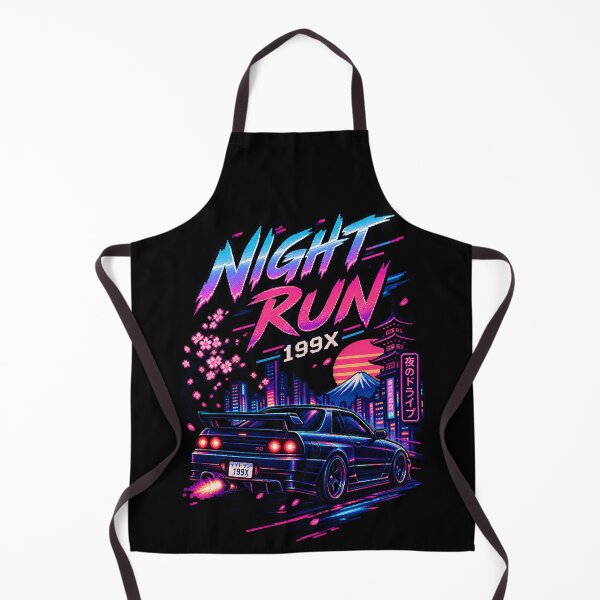 Item preview, Night Run 199X – Retro Japanese Car designed and sold by BYVOK.