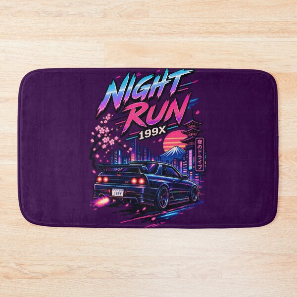 Item preview, Night Run 199X – Retro Japanese Car designed and sold by BYVOK.