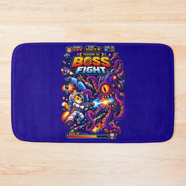 Item preview, Cat Astronaut Mission 02 – Cosmic Boss Fight designed and sold by BYVOK.