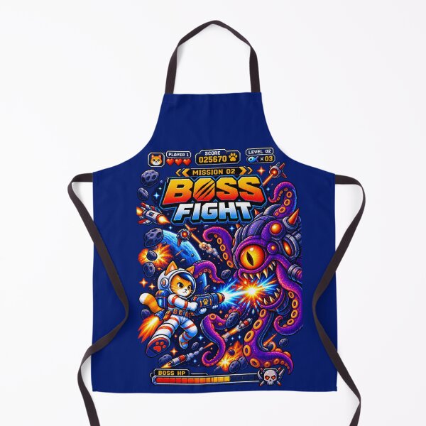 Item preview, Cat Astronaut Mission 02 – Cosmic Boss Fight designed and sold by BYVOK.