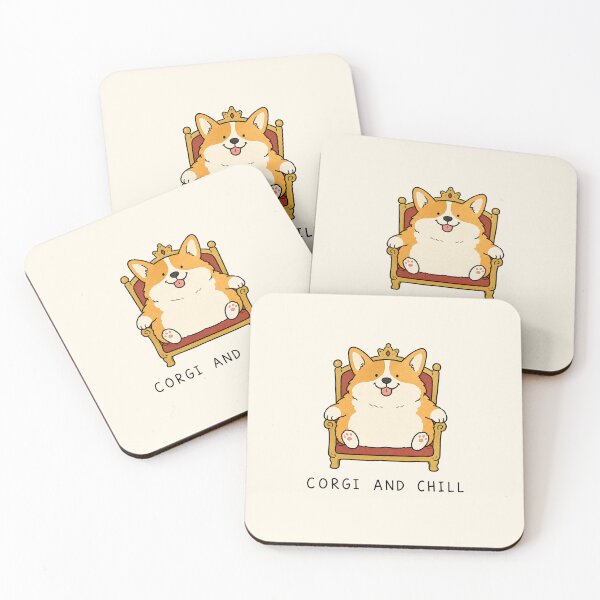 Item preview, Corgi And Chill Funny Dog designed and sold by MonkiFlipp.