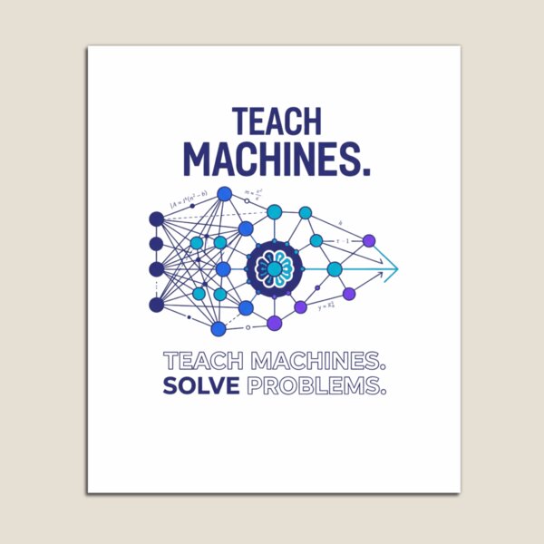Item preview, AI Engineer | Teach Machines Solve Problems Artificial Intelligence STEM Gift designed and sold by Amr Darwish Graphic designer.