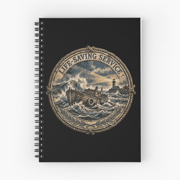 Item preview, U.S. Life-Saving Service Vintage Maritime Design | Coastal Rescue Heritage designed and sold by Coasties.