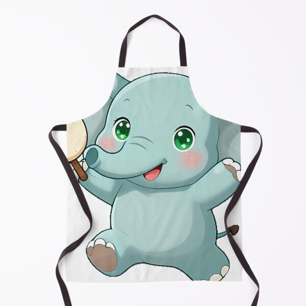 Item preview, Cute Elephant Shaking a Tambourine designed and sold by pumsquare.