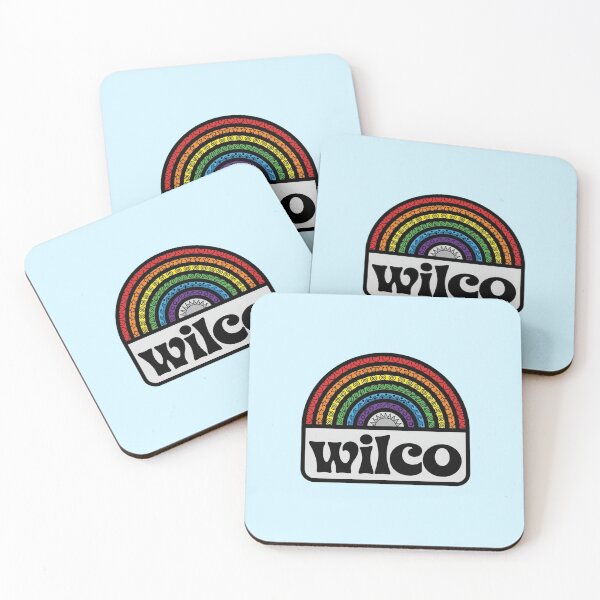 Item preview, Wilco Retro Rainbow - 70s Psychedelic Doodle Art designed and sold by creativerooney.