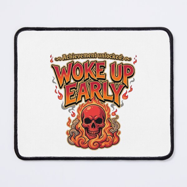 Item preview, Woke Up Early Daily Quest Gamer Morning Tee designed and sold by SideQuestinc.