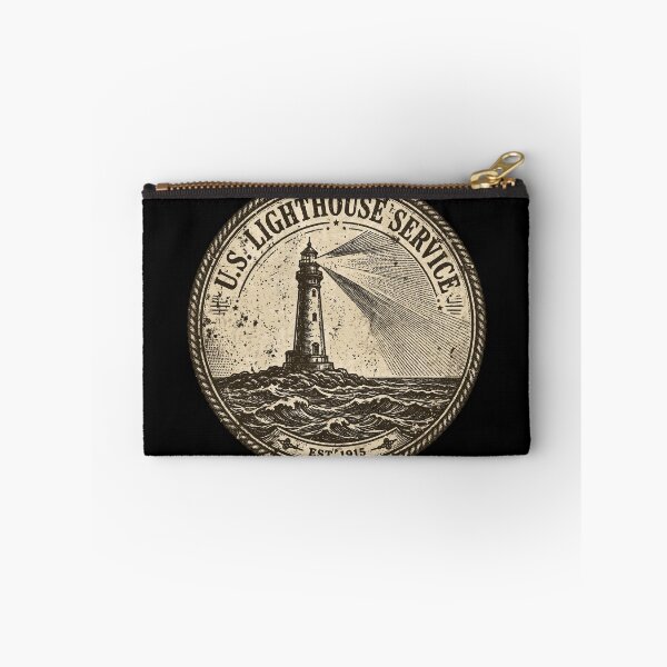 Item preview, U.S. Lighthouse Service Vintage Maritime Heritage Design | American Coastal History designed and sold by Coasties.