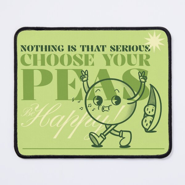 Item preview, Choose Peas, Be Happy designed and sold by ChillnFillShop.