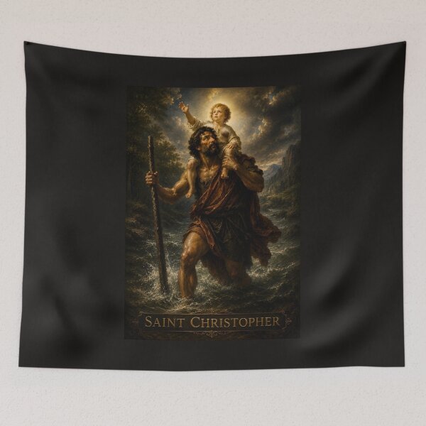 Item preview, Saint Christopher designed and sold by AEMK57.