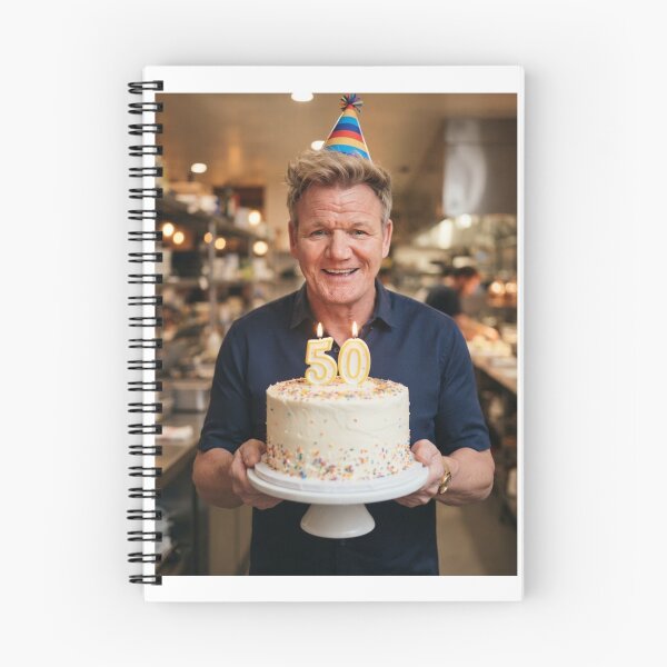 Item preview, Gordon ramsay 50th Birthday funny prank meme memes happy 50 designed and sold by CheeseBlueprint.