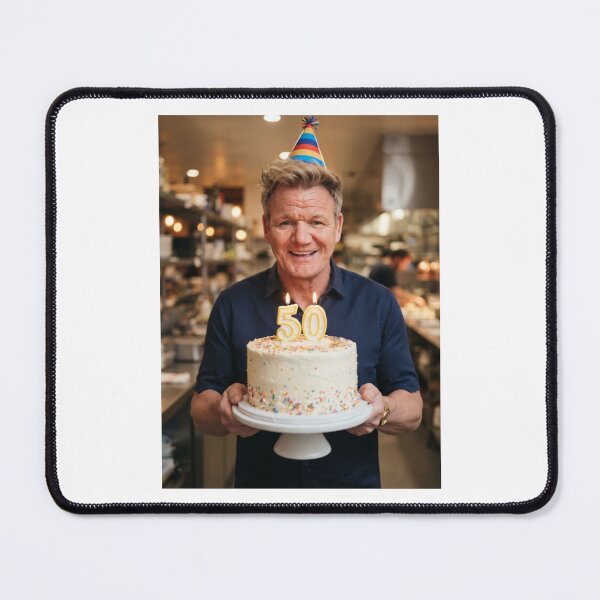 Item preview, Gordon ramsay 50th Birthday funny prank meme memes happy 50 designed and sold by CheeseBlueprint.