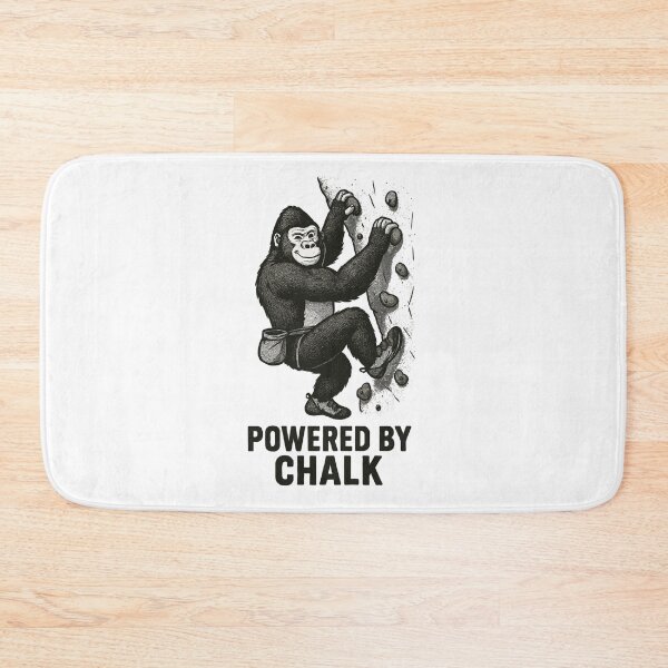 Item preview, Gorilla Bouldering – Powered by Chalk Quote designed and sold by Pineapple-Tree.