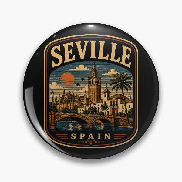 Item preview, Seville - Spain  designed and sold by GoodOldVintage.