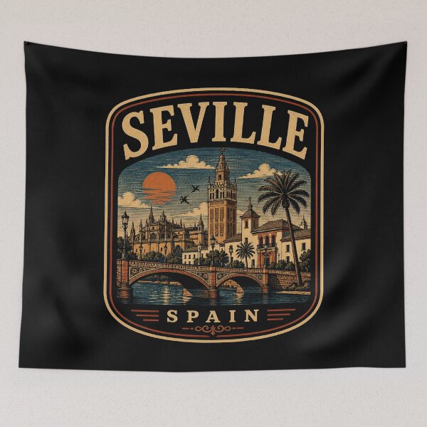 Item preview, Seville - Spain designed and sold by GoodOldVintage.