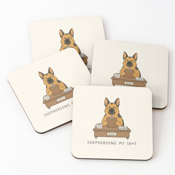 Item preview, Shepherding My Shit Funny Dog designed and sold by MonkiFlipp.