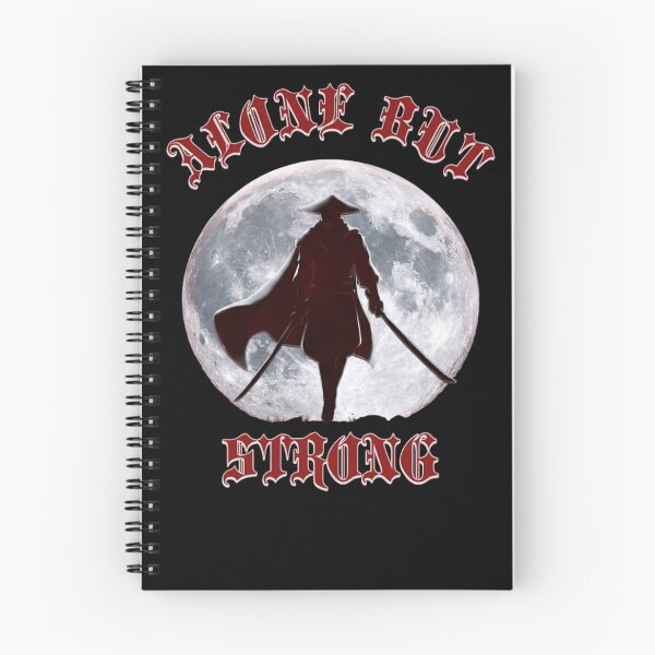 Item preview, Alone But Strong – Dark Warrior Moon Gothic Design designed and sold by VNDL Gear.