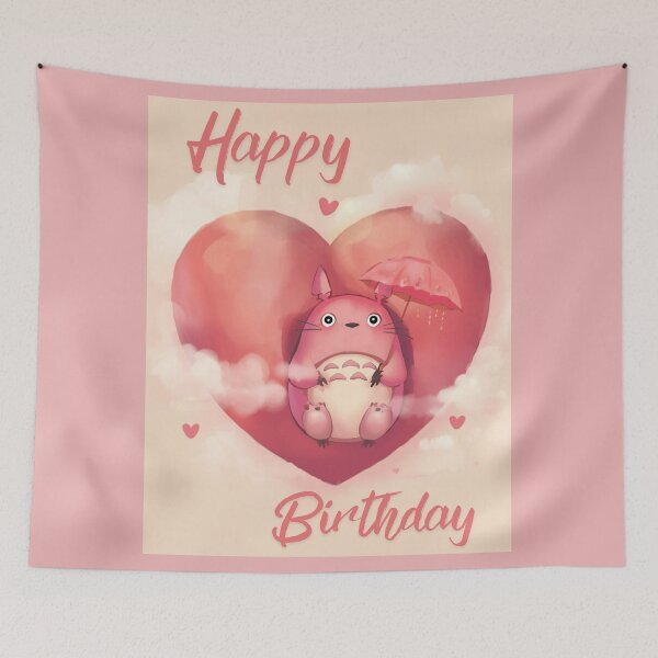 Item preview, Happy birthday totoro designed and sold by whatthefoxsays.