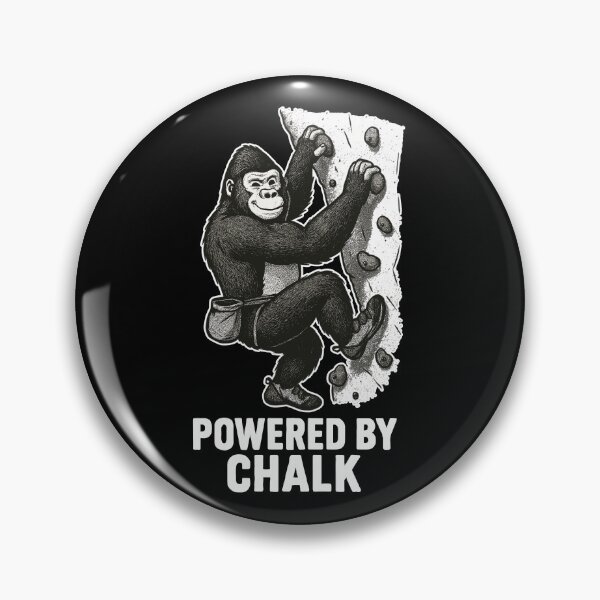 Item preview, Gorilla Bouldering – Powered by Chalk Quote designed and sold by Pineapple-Tree.