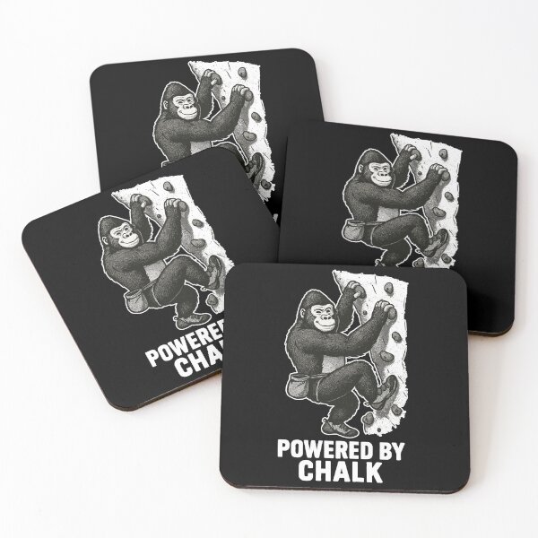 Item preview, Gorilla Bouldering – Powered by Chalk Quote designed and sold by Pineapple-Tree.