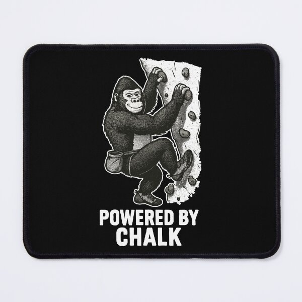 Item preview, Gorilla Bouldering – Powered by Chalk Quote designed and sold by Pineapple-Tree.