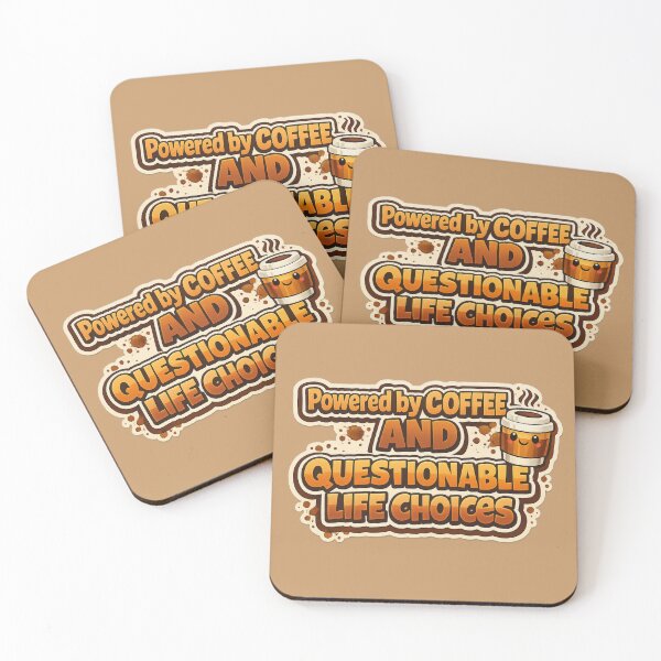 Item preview, Powered by coffee designed and sold by BradleyBee.