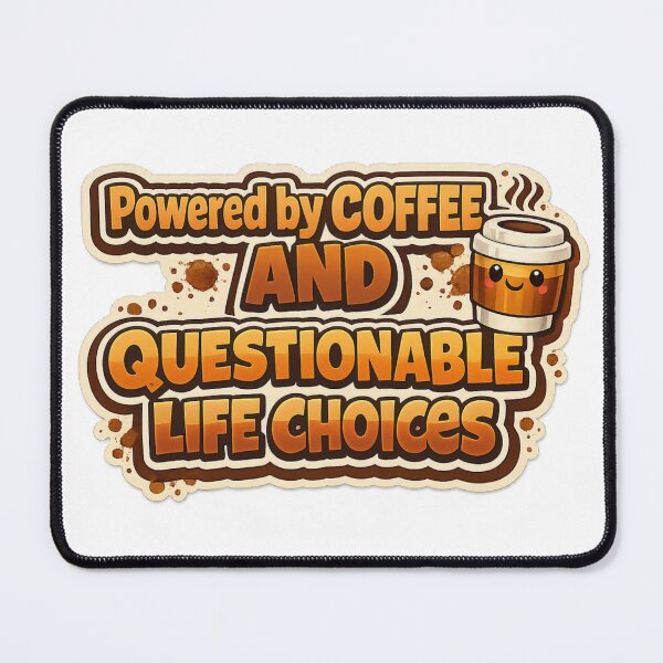Item preview, Powered by coffee designed and sold by BradleyBee.