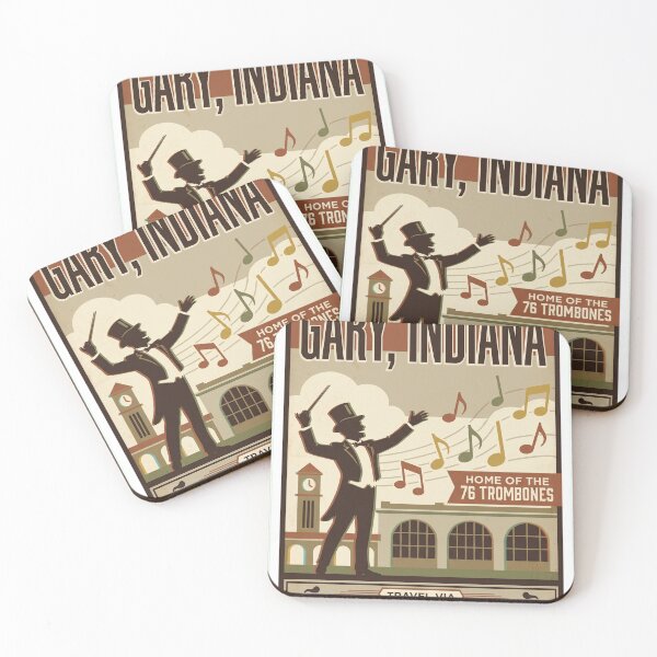 Item preview, Home Of The 76 Trombones designed and sold by Bad-Decisions-Designs.