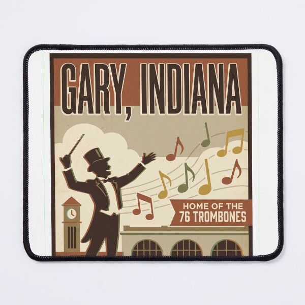 Item preview, Home Of The 76 Trombones designed and sold by Bad-Decisions-Designs.