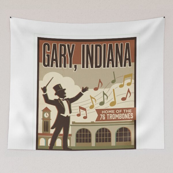 Item preview, Home Of The 76 Trombones designed and sold by Bad-Decisions-Designs.