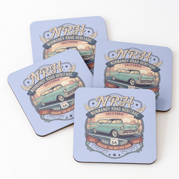 Item preview, Normandy Road Heritage California Turquoise Classic Car Badge designed and sold by Normandy Road Heritage™ - Vintage Garage Art.