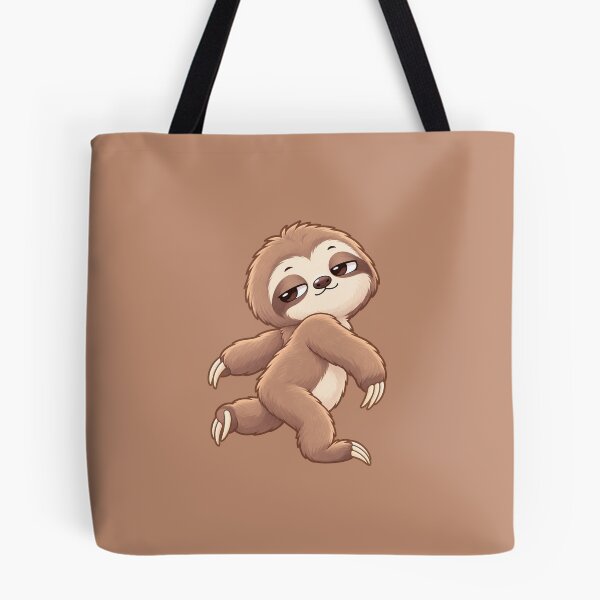 Item preview, Cute Relaxed Sloth with Lazy Chill Expression designed and sold by zan-mf.