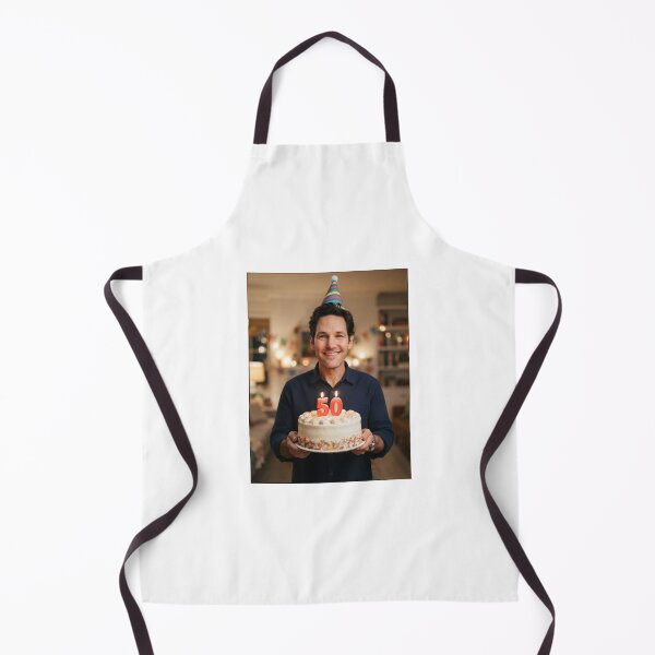 Item preview, Paul rudd 50th Birthday funny prank meme memes happy 50 designed and sold by CheeseBlueprint.