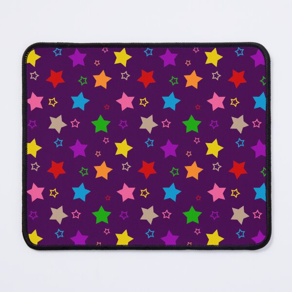 Item preview, Colorful Bright Stars Pattern Design Purple designed and sold by PatternTitan.