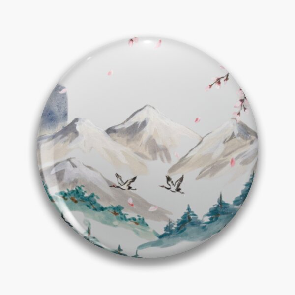 Item preview, White Cranes Flying  designed and sold by 123ks.