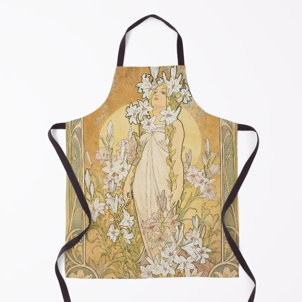Item preview, Alphonse Mucha The Flowers Lily designed and sold by maniacfitness.