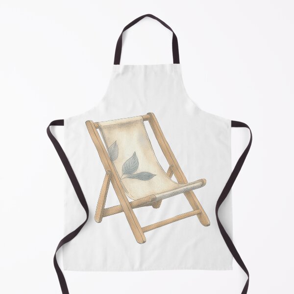 Item preview, Vintage Botanical Folding Chair Pencil Sketch designed and sold by Vision Crafted.