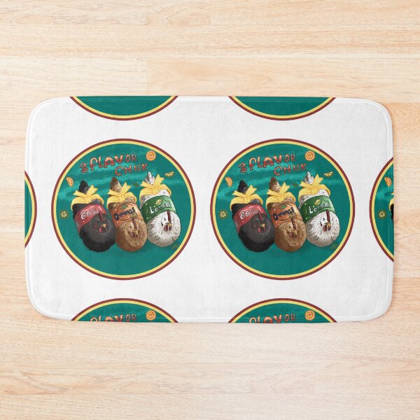 Item preview, 3 Flavor Chick - Retro Soda Hen & Chicken Illustration designed and sold by Kakon-52.