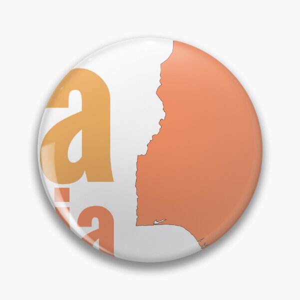 Item preview, Aba Nigeria City Marked On Country Map designed and sold by TheIconSmith.