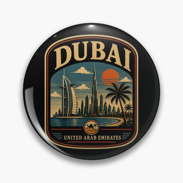 Item preview, Dubai - United Arab Emirates designed and sold by GoodOldVintage.