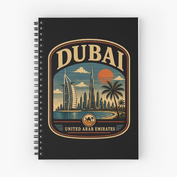 Item preview, Dubai - United Arab Emirates designed and sold by GoodOldVintage.