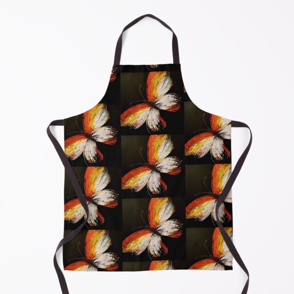 Item preview, Orange Yellow And White Butterfly designed and sold by Sue Goldberg.