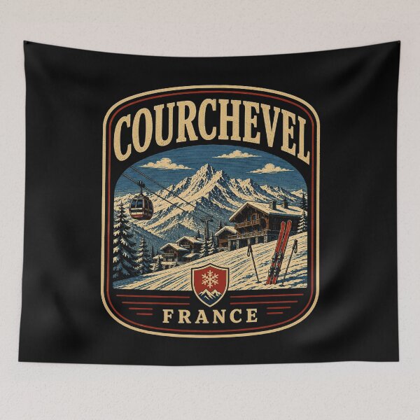 Item preview, Courchevel - France designed and sold by GoodOldVintage.