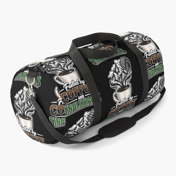 Item preview, Fueled by Coffee & Singletracks MTB coffee mug designed and sold by Pineapple-Tree.