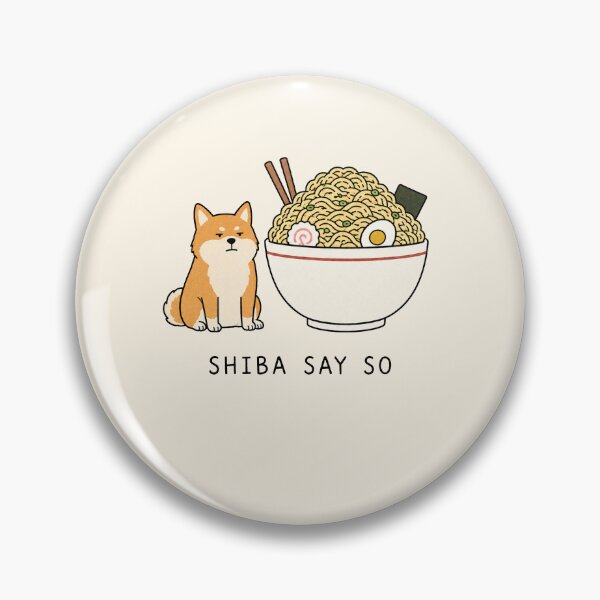 Item preview, Shiba Say So Ramen Lover designed and sold by MonkiFlipp.